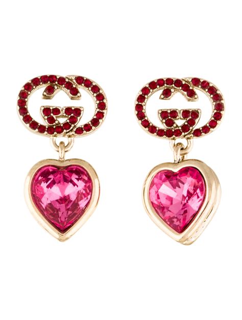 gucci cheapest earrings|gucci heart earrings beaverbrooks.